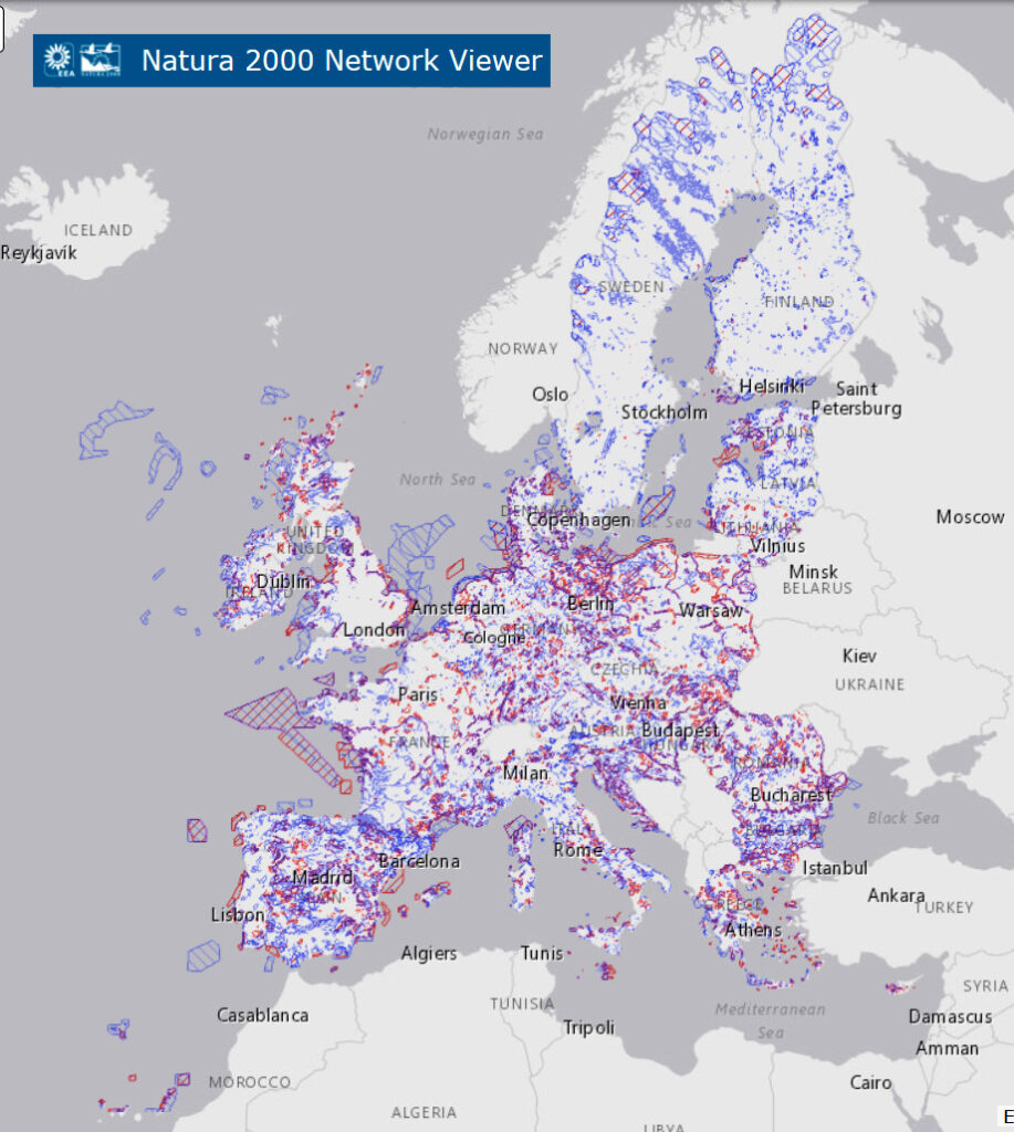 mappa_SIC_Europa